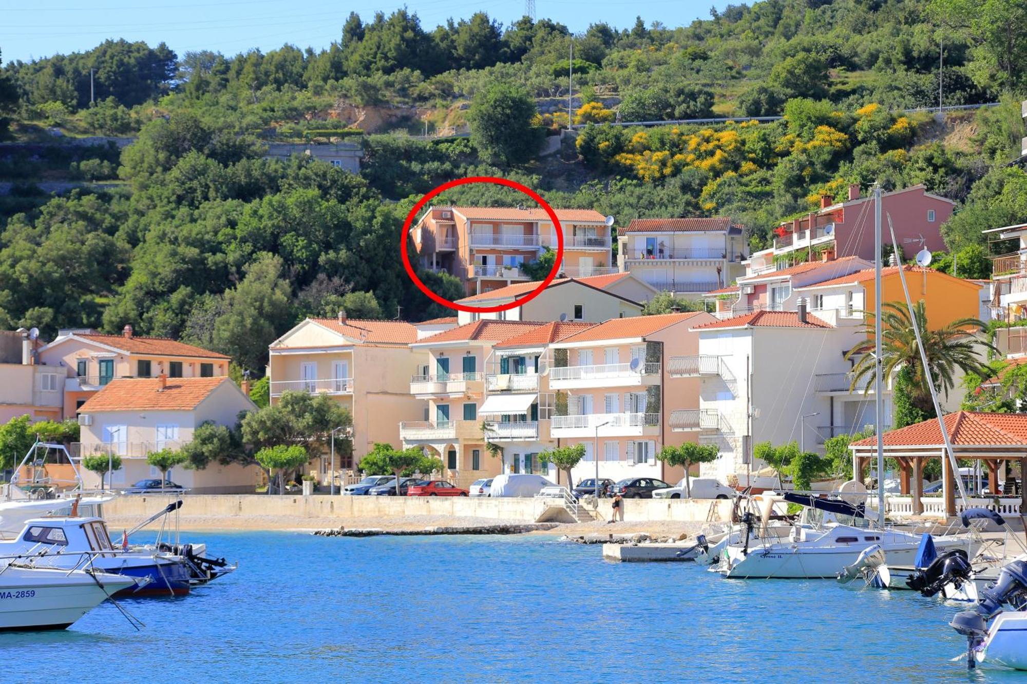 Apartments By The Sea Podgora, Makarska - 2593 Kültér fotó